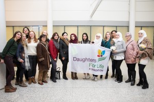 Daughters for life Foundation's team and supporters